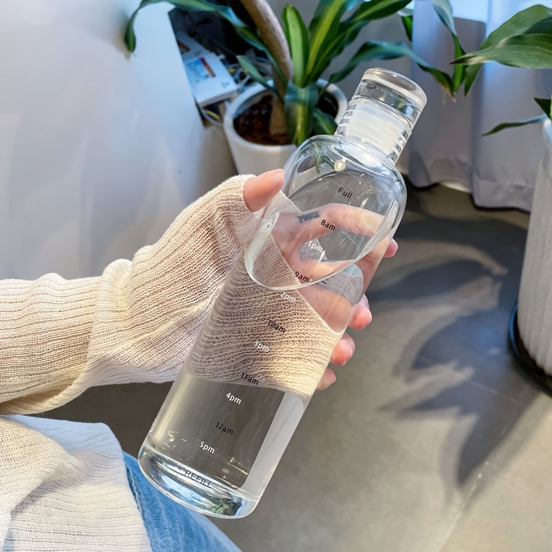 Trinkflasche mit Zeitmarkierungen 500/700 ml | Brehn