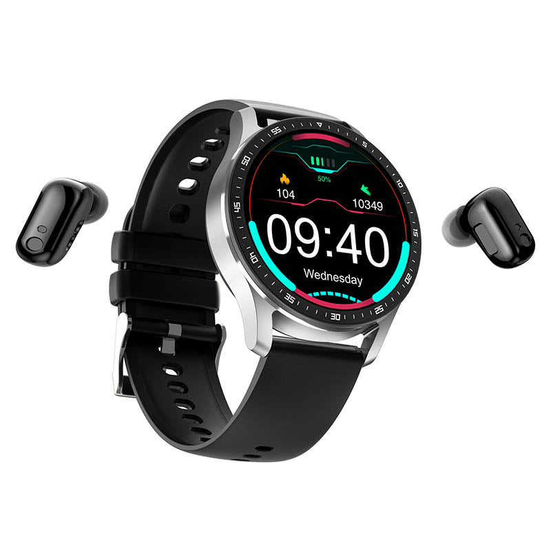 2-in-1 Smartwatch mit Bluetooth-Kopfhörern | Brehn