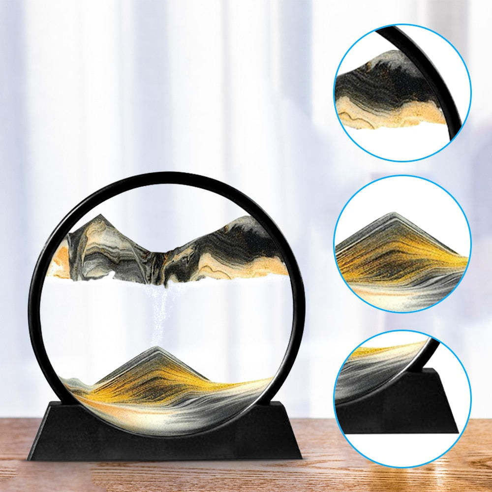 3D-Landschaft der Tiefsee-Stundenglas | Brehn