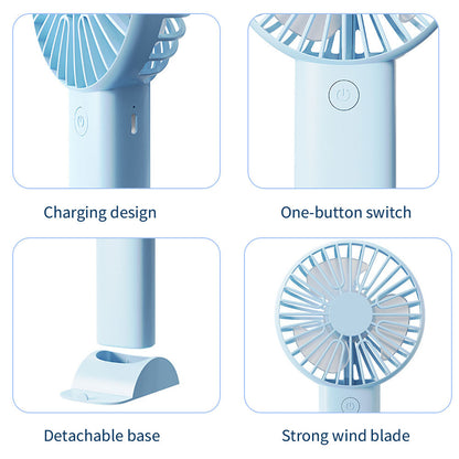 Mini tragbarer Handheld USB wiederaufladbarer Ventilator | Brehn