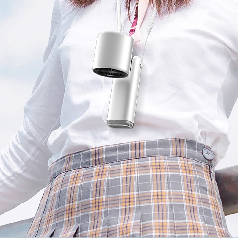 Faltender Mini Handheld Hochgeschwindigkeits-USB-wiederaufladbarer Turbo Ventilator | Brehn