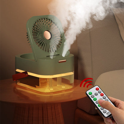 Portabler Spray-Ventilator mit Nachtlicht | Brehn