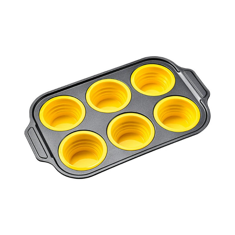 Brehn | Pressemitteilung Silikon Muffinform mit stabilem Metallrahmen