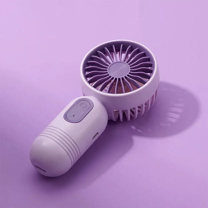 USB wiederaufladbarer Mini tragbarer Ventilator mit 3 Geschwindigkeiten | Brehn
