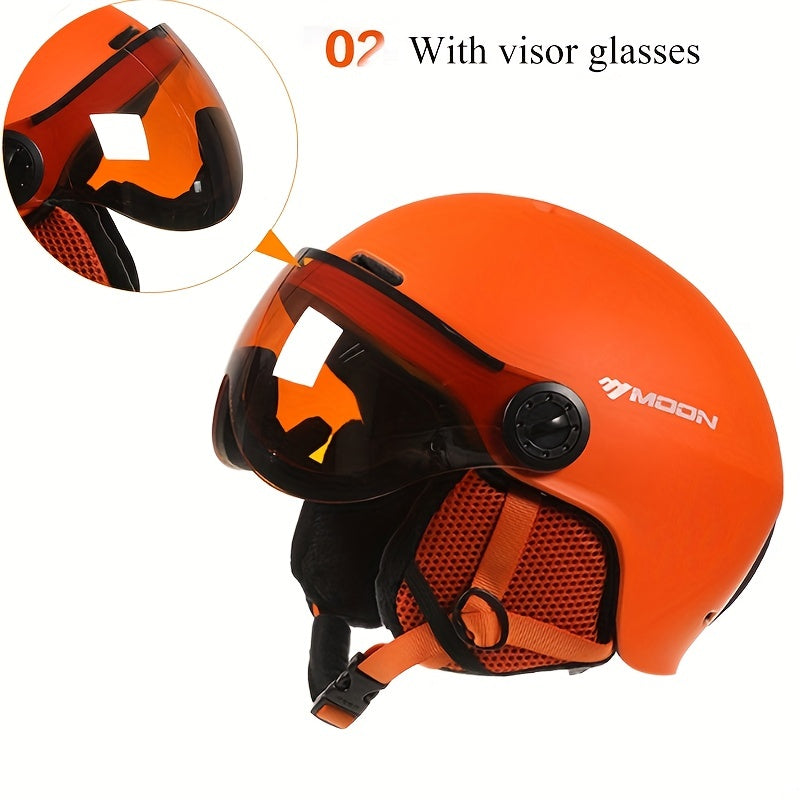 Hochwertiger Skihelm mit abnehmbaren Teilen – sicher und komfortabel für Outdoor-Aktivitäten