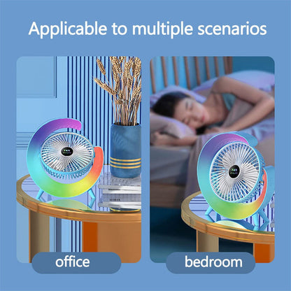 USB-Lade Nachtlicht Mini Ventilator | Brehn
