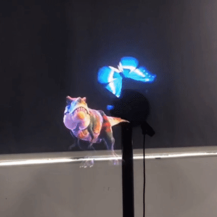 3D-Hologramm-LED-Lüfterprojektor