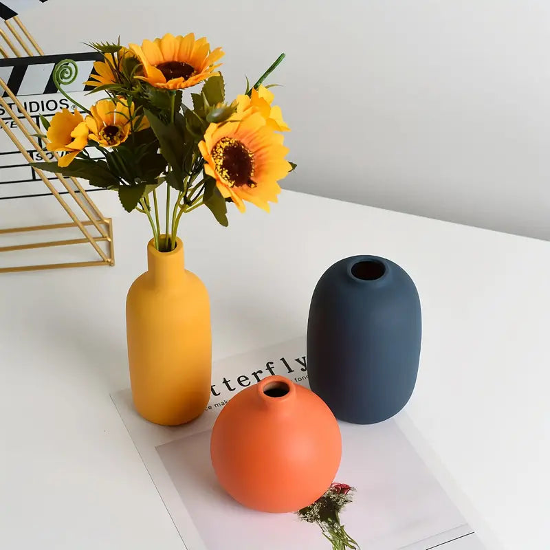 Nordische Keramikvase Brehn