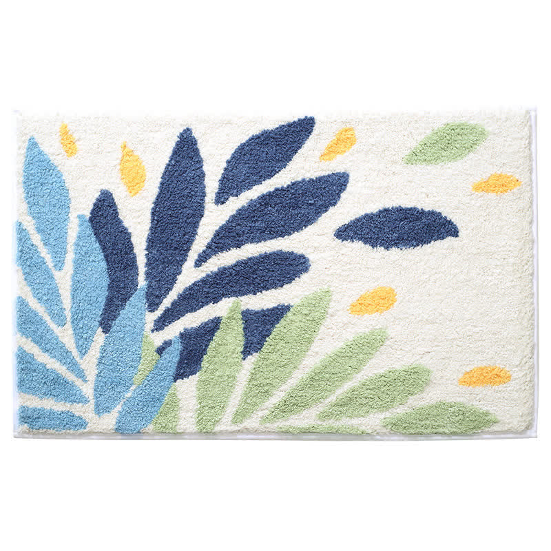 Fluffy Absorbent Bath Rug with Non Slip Backing | Brehn