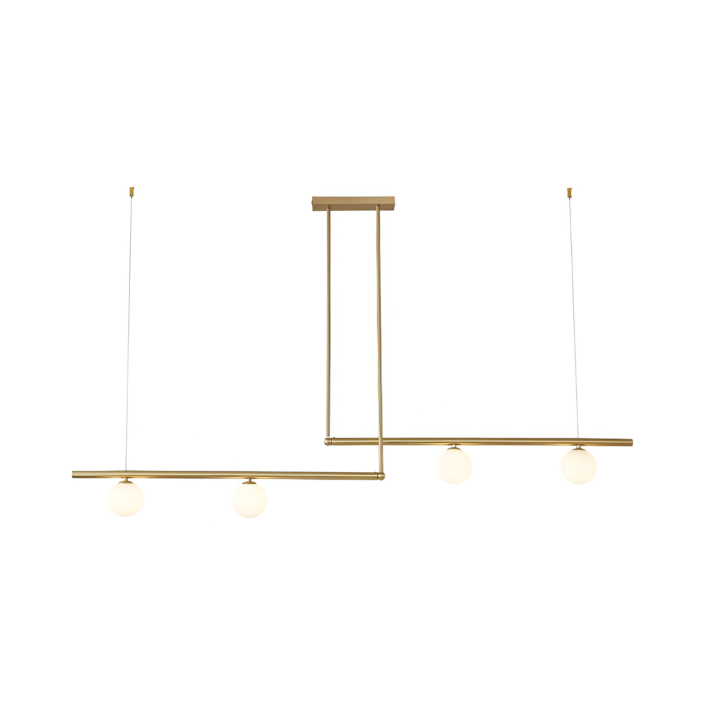 Brehn | Nordic Glass Linear Luxus Pendelleuchte