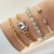 Brehn | 4-teiliges Diamond Shimmer Armband-Set