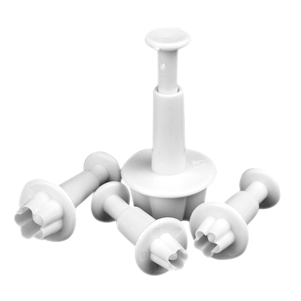 4pcs Pflaumenblüte Fondant Ausstecher | Brehn