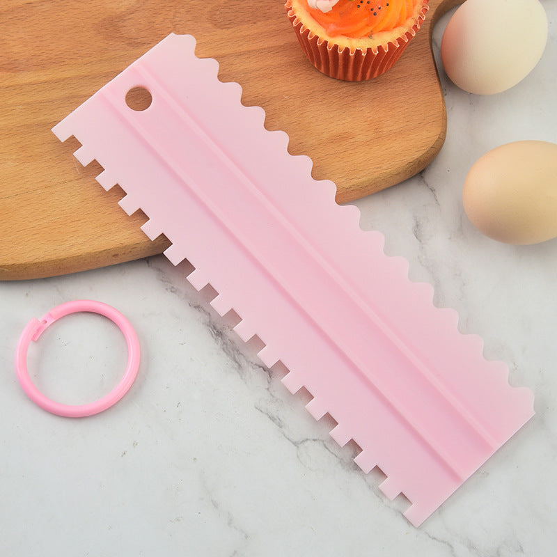 4PCS/Set Neue Comb Kuchenkratzmuster Sahnekralle DIY Backwerkzeuge | Brehn