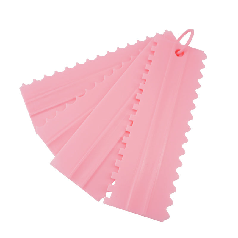 4PCS/Set Neue Comb Kuchenkratzmuster Sahnekralle DIY Backwerkzeuge | Brehn