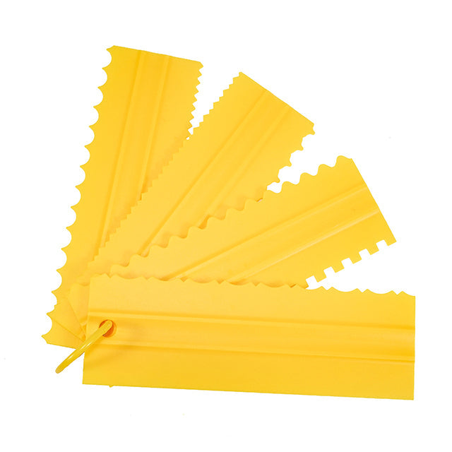 4PCS/Set Neue Comb Kuchenkratzmuster Sahnekralle DIY Backwerkzeuge | Brehn