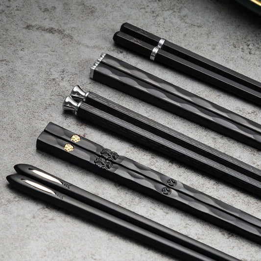 Brehn | DineLux – Luxuriöses Essstäbchen-Set mit Raffinierten Designs (5 Paar)