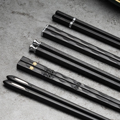 DineLux – Luxuriöses Essstäbchen-Set mit raffinierten Designs (5 Paare)