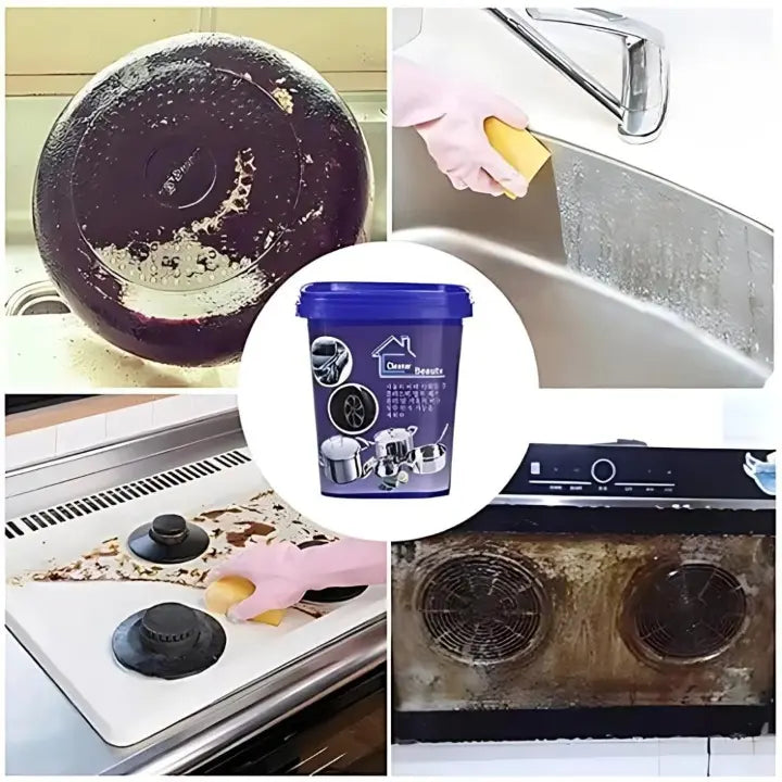 500 g Edelstahl-Reinigungspaste – Reinigt, poliert und schützt in einem Schritt!