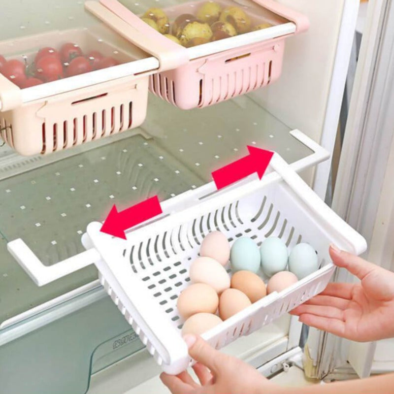 FridgeMaster Pro — Endlich Ordnung und mehr Platz für Deine Lieblingslebensmittel im Kühlschrank! (2 Stück) | Brehn