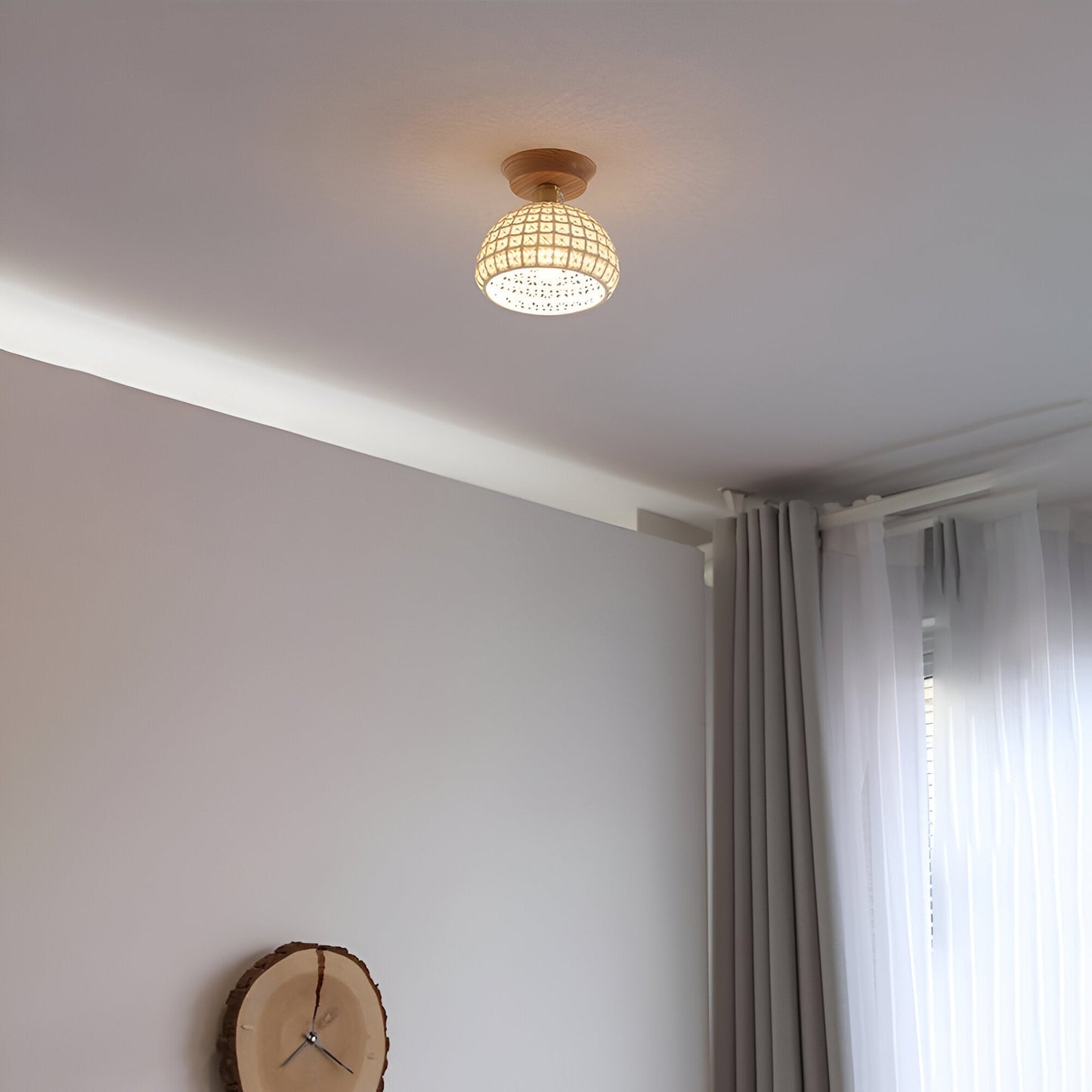 Brehn | Nordische Keramische Deckenlampe