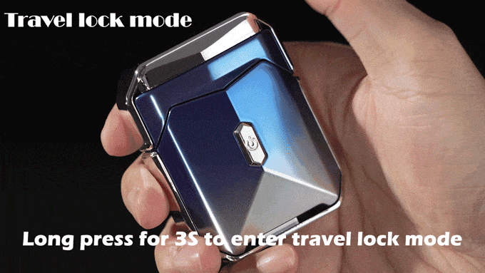 Brehn | LuxRazor Elite Reise-Rasierer | Kompakte Magnetdesign für müheloses Rasieren unterwegs