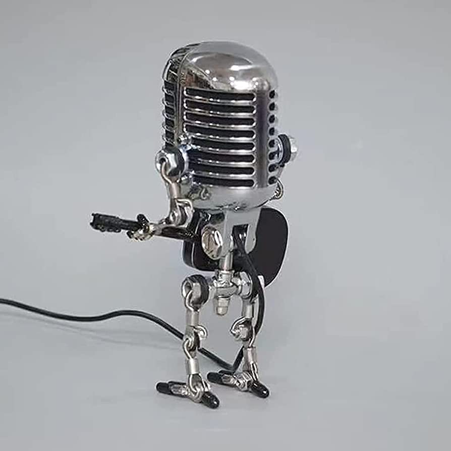Brehn | RoboGlow - Roboter Schreibtischlampe - Verstellbares LED - Einzigartiges Design