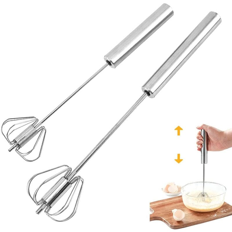 Edelstahl halbautomatischer Schneebesen | Brehn