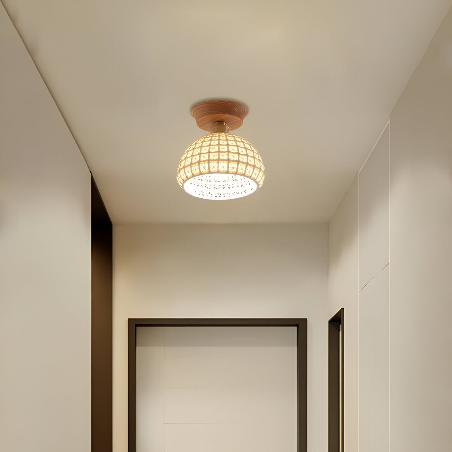 Brehn | Nordische Keramische Deckenlampe
