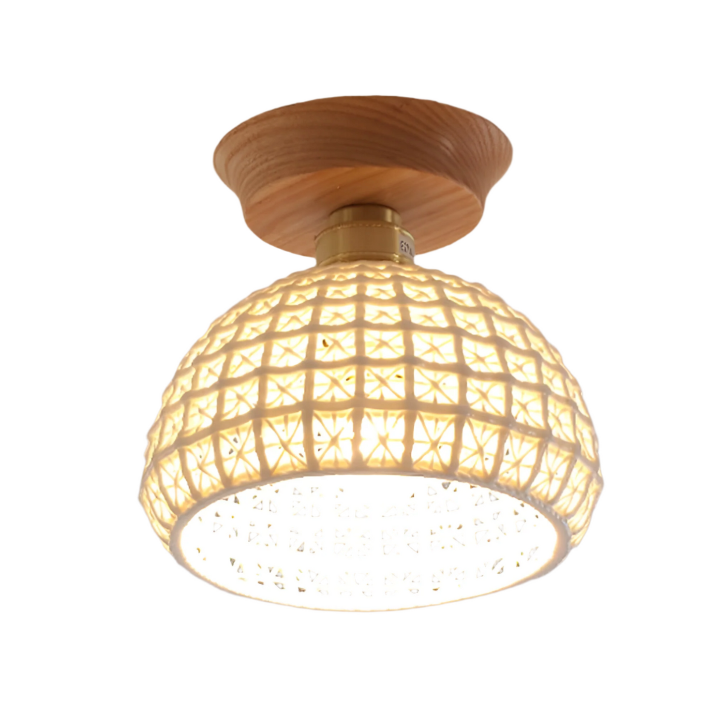 Brehn | Nordische Keramische Deckenlampe