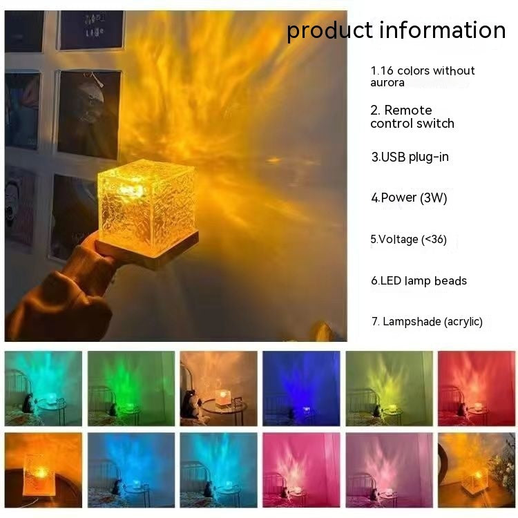 16-Farben LED Wasserwelle Lampe. | Brehn