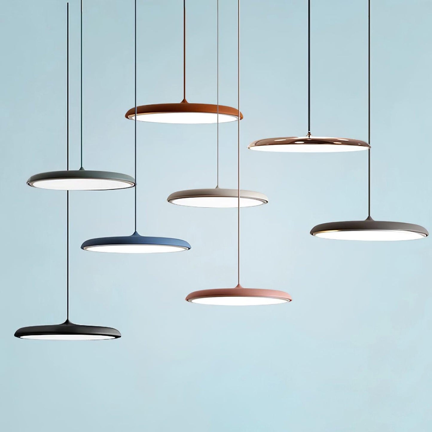 Hängelampe mit schlichter Form für moderne Interieurs