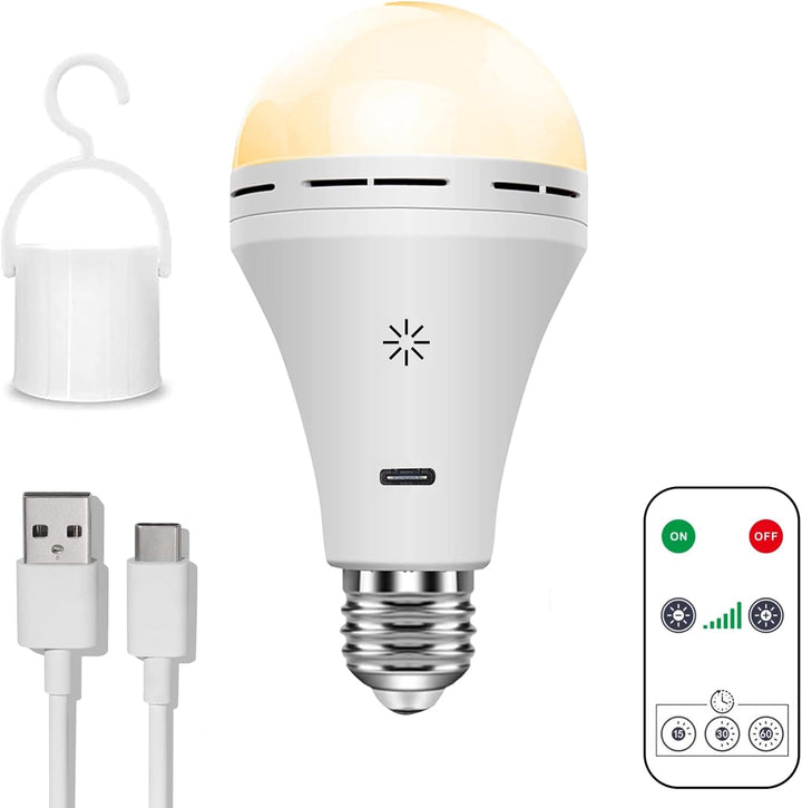 Drahtlose USB wiederaufladbare LED Lampe – Luxaro | Brehn