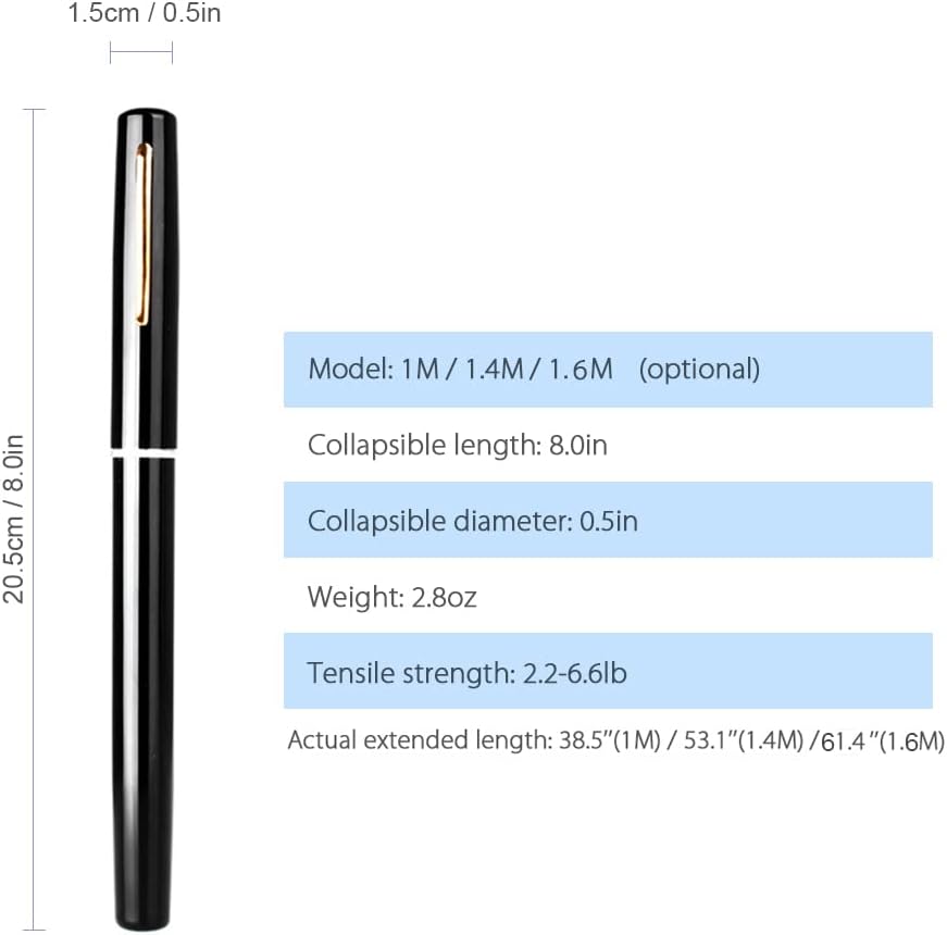 Brehn | Kompakte Stift-Style Angelrute und Rolle Combo