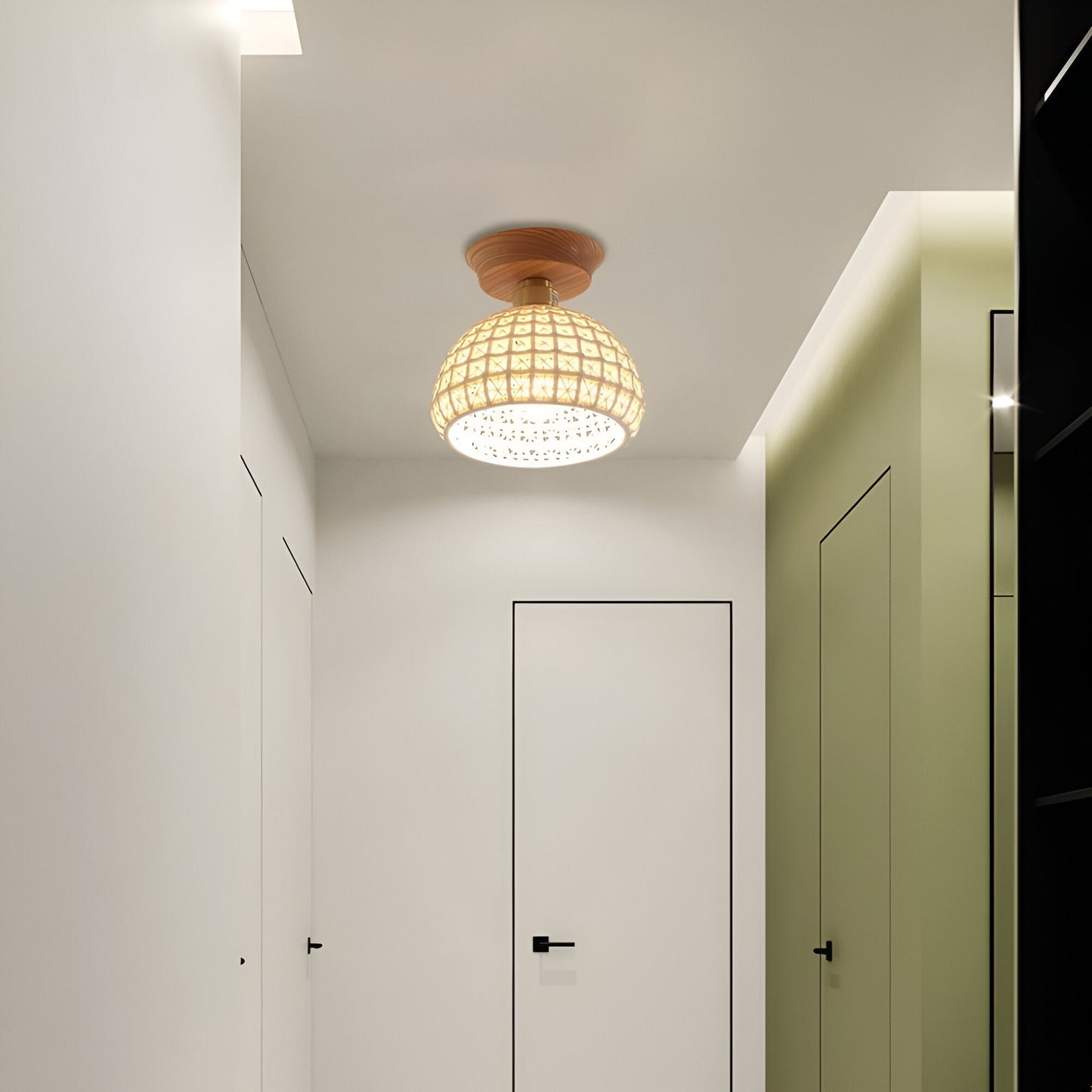 Brehn | Nordische Keramische Deckenlampe