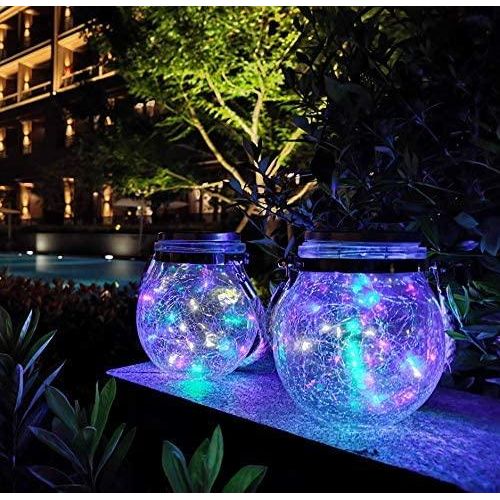 Solar Mason Jar Lampe - Lunara | Brehn