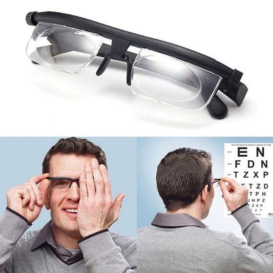 Focus Verstellbare Brille Lesebrille Unisex