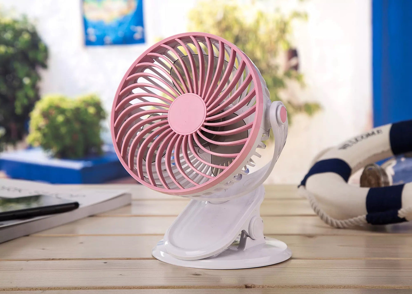 Tragbarer Mini-Akku-Sommerventilator | Brehn