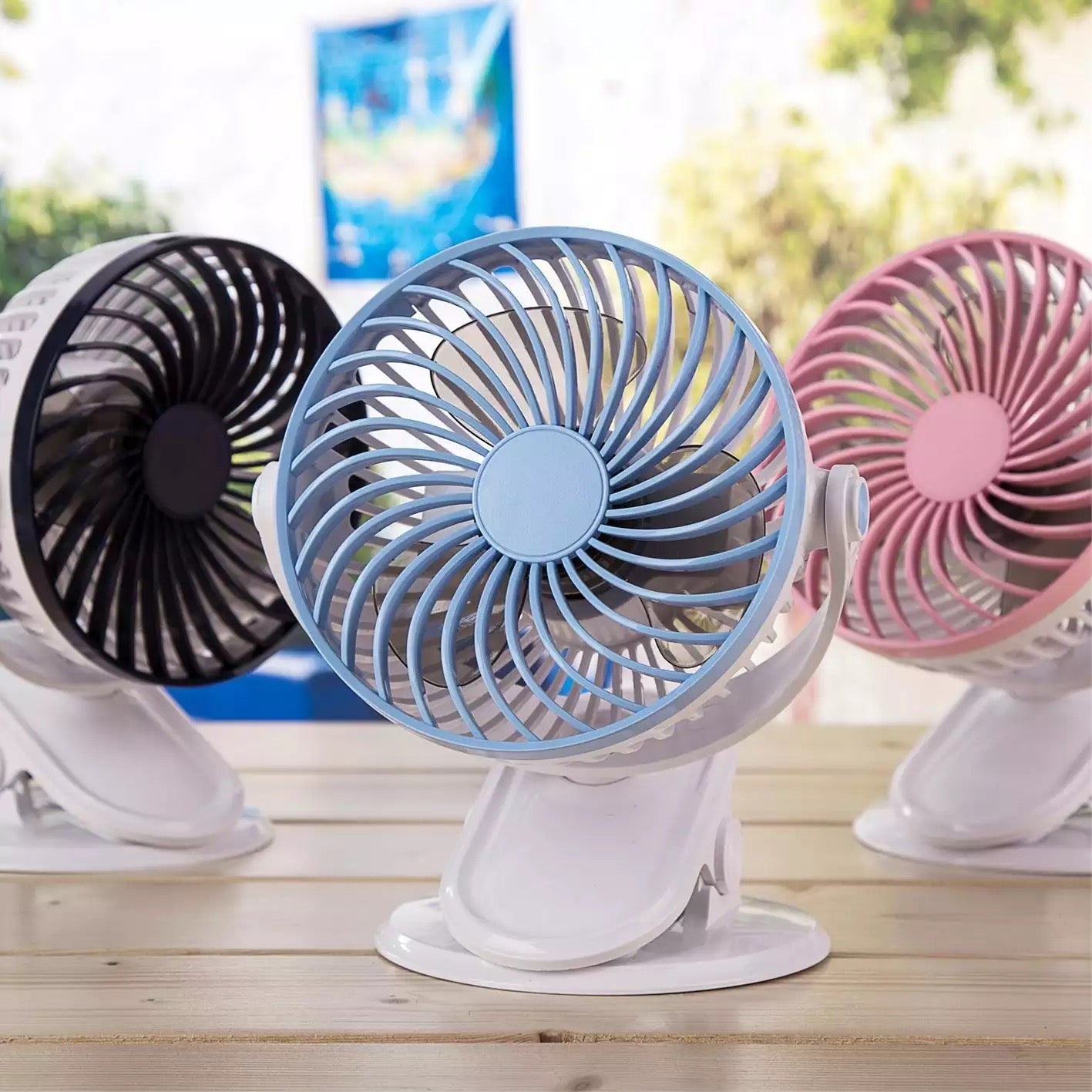 Tragbarer Mini-Akku-Sommerventilator | Brehn