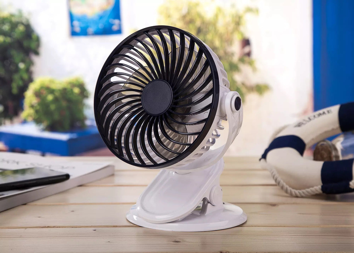 Tragbarer Mini-Akku-Sommerventilator | Brehn