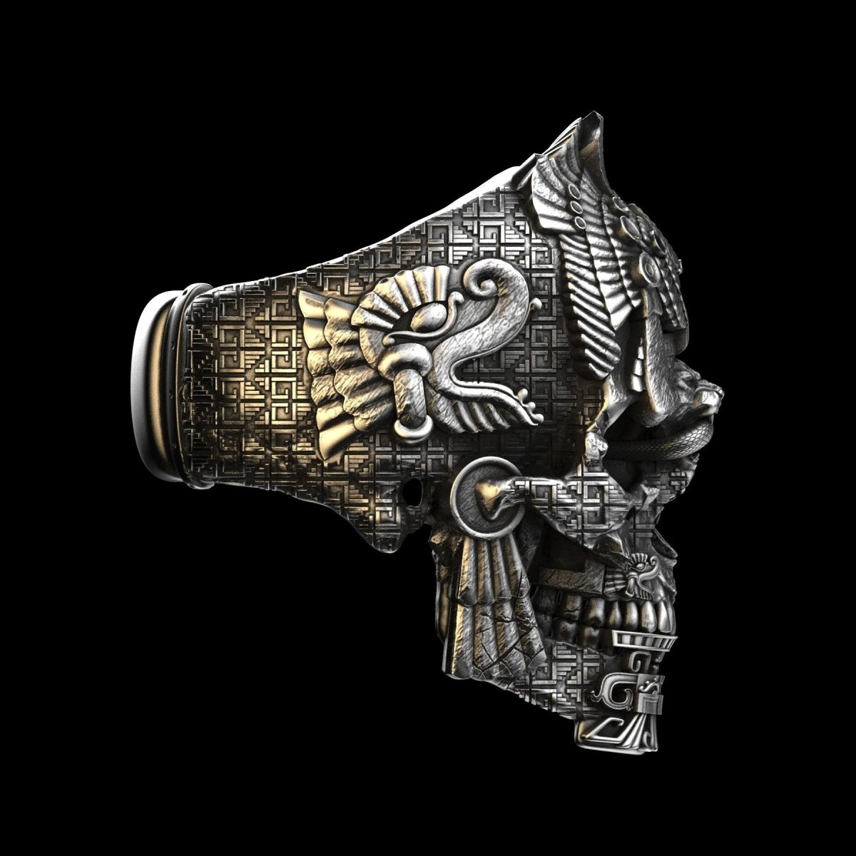 Skull Noir aus Sterlingsilber | Brehn
