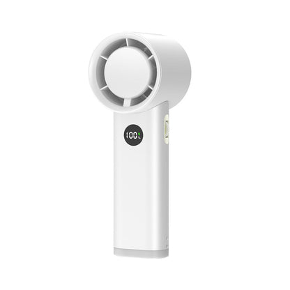 3600mAh USB wiederaufladbarer Handventilator mit LED-Lampe | Brehn