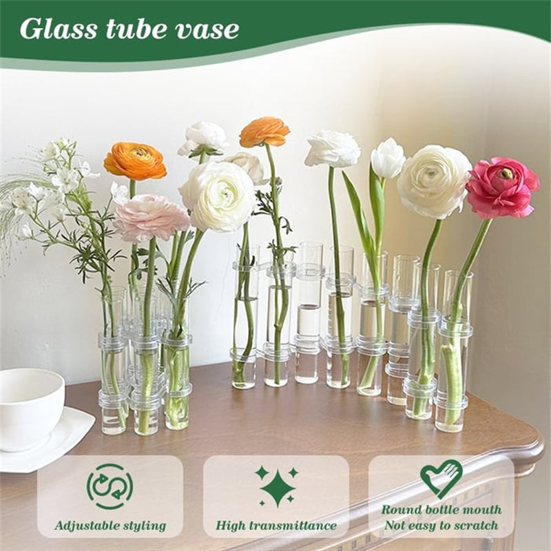 Klappbare Blumenvase (6 Stück/8 Stück)