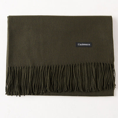 Neuer Damen Winter Schal Monochrome Auswahl Warmer Klassischer Schal