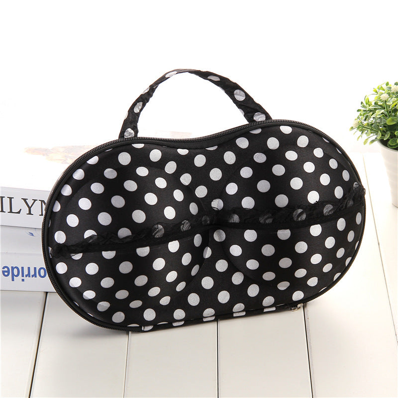 Polka Dot Reise Make-up Organizer Tasche Brehn