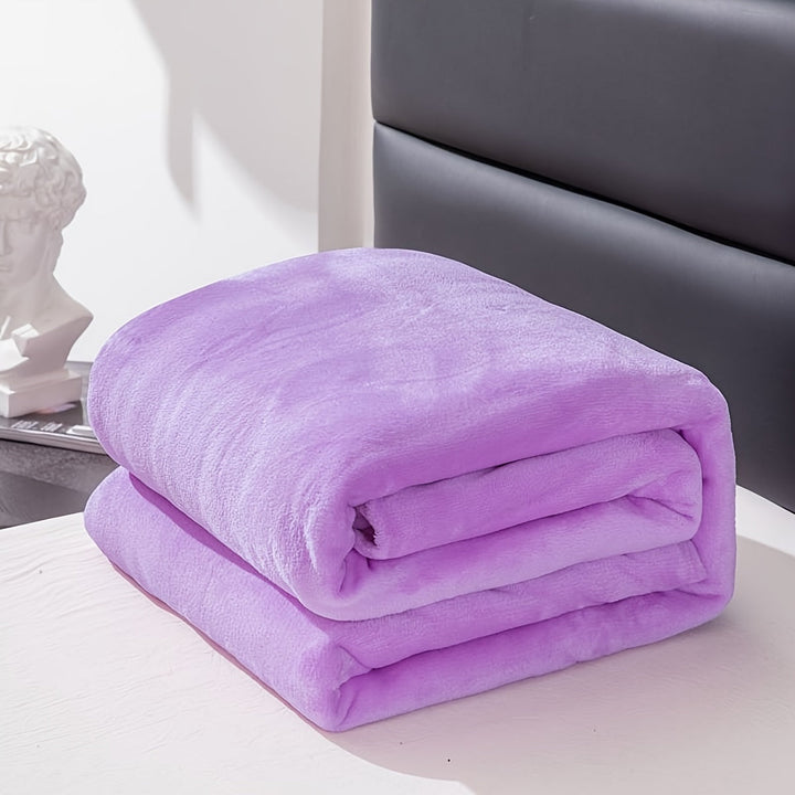 Luxuriöse Flanell-Decke für gemütliches Zuhause & Reisen