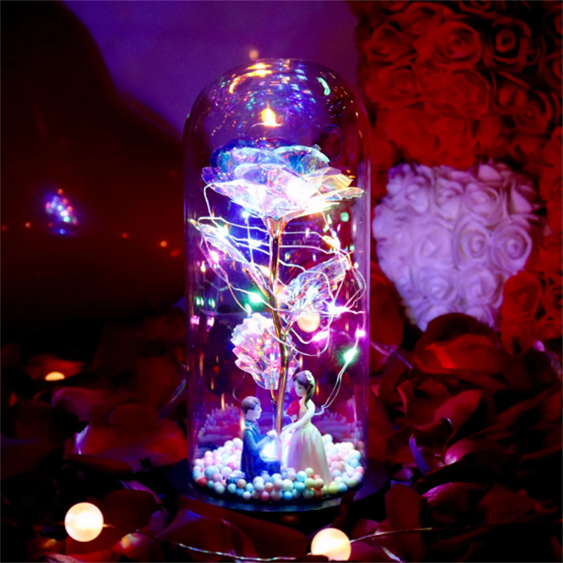 Glitzernde Rosenornamente verzaubern romantisch | Brehn