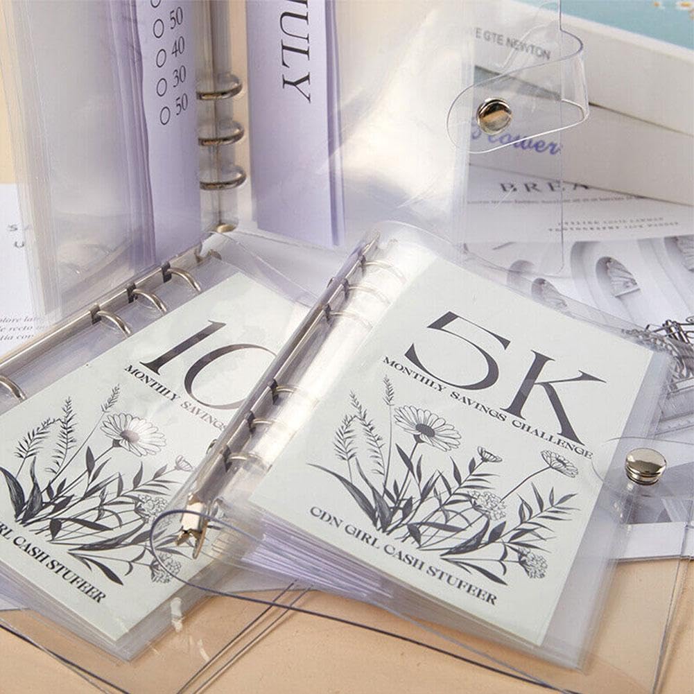 12-Monat Umschläge Geldspar-Challenge Binder | Brehn