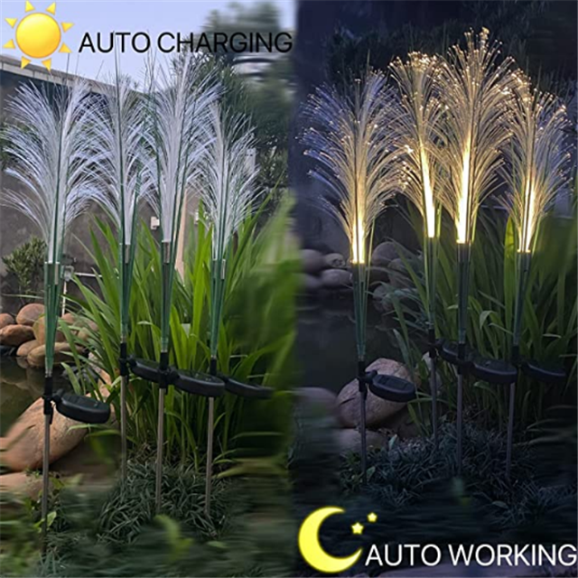 Solarbetriebene Weiden-Gartenleuchte – Bunte LED-Gartenbeleuchtung mit IP65-Wasserschutz