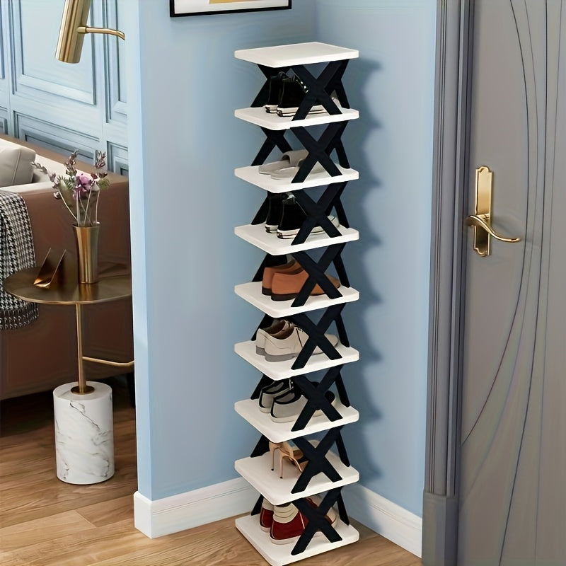 Schmales Schuhregal Turm | Brehn