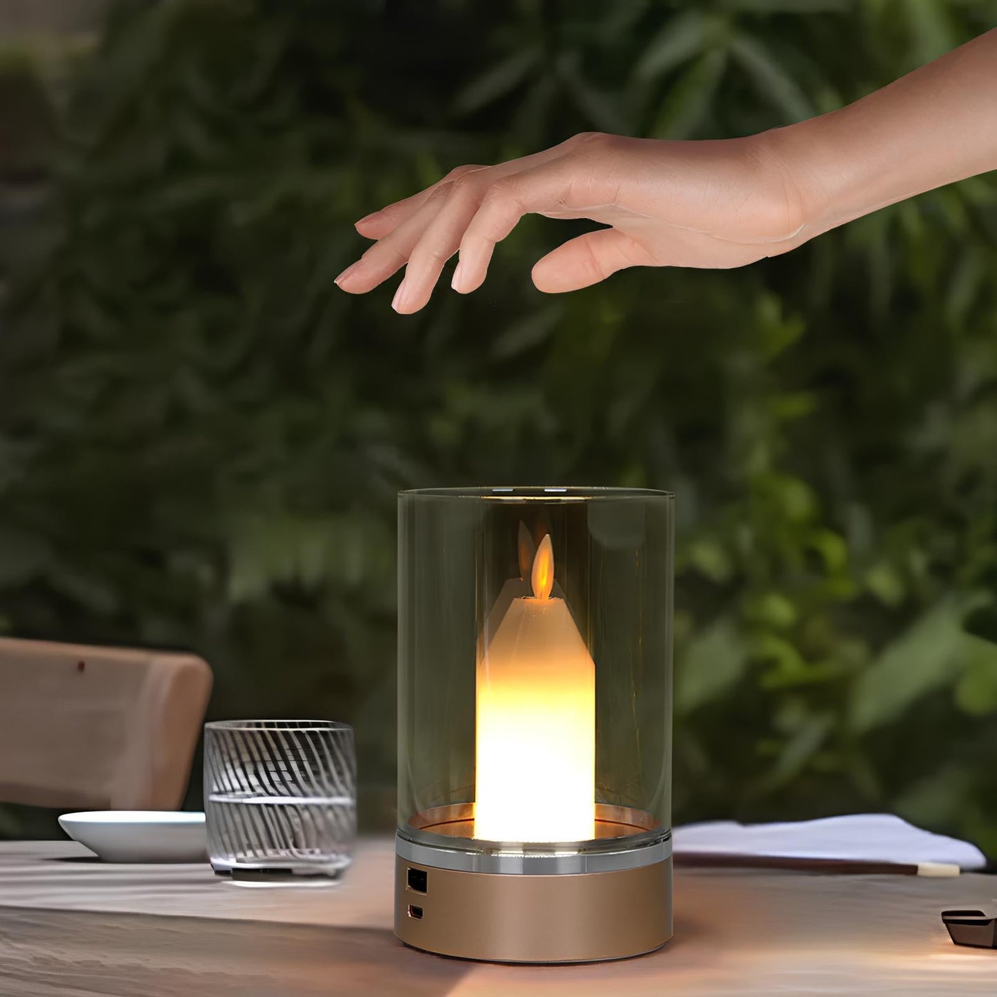 Drahtlose LED Kerzenlampe - LumiCandle | Brehn